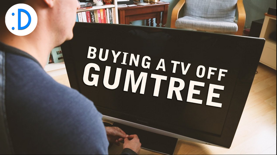 "Buying a TV off Gumtree" | SKETCH